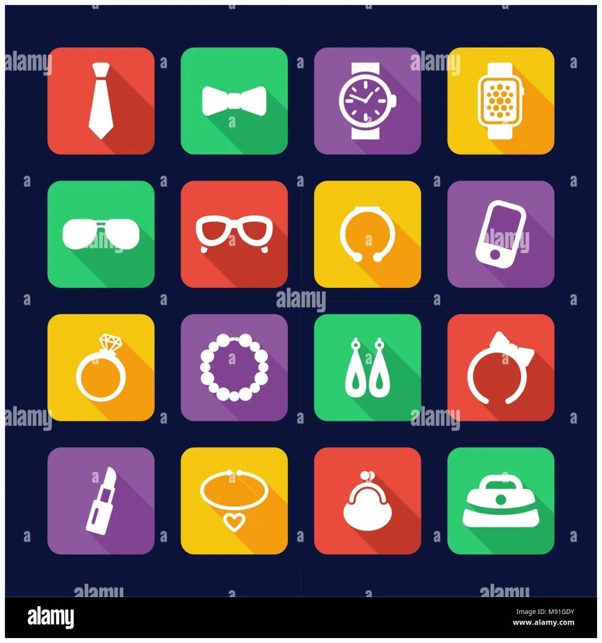 Flat design stock vector & art alamy