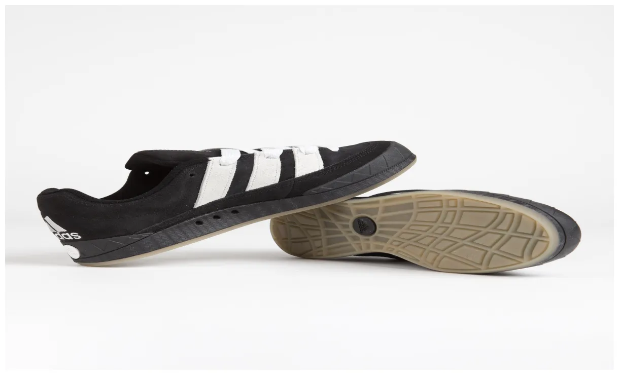 Adidas Adimatic Shoes - Core Black / Crystal White / Gum3 | Flatspot