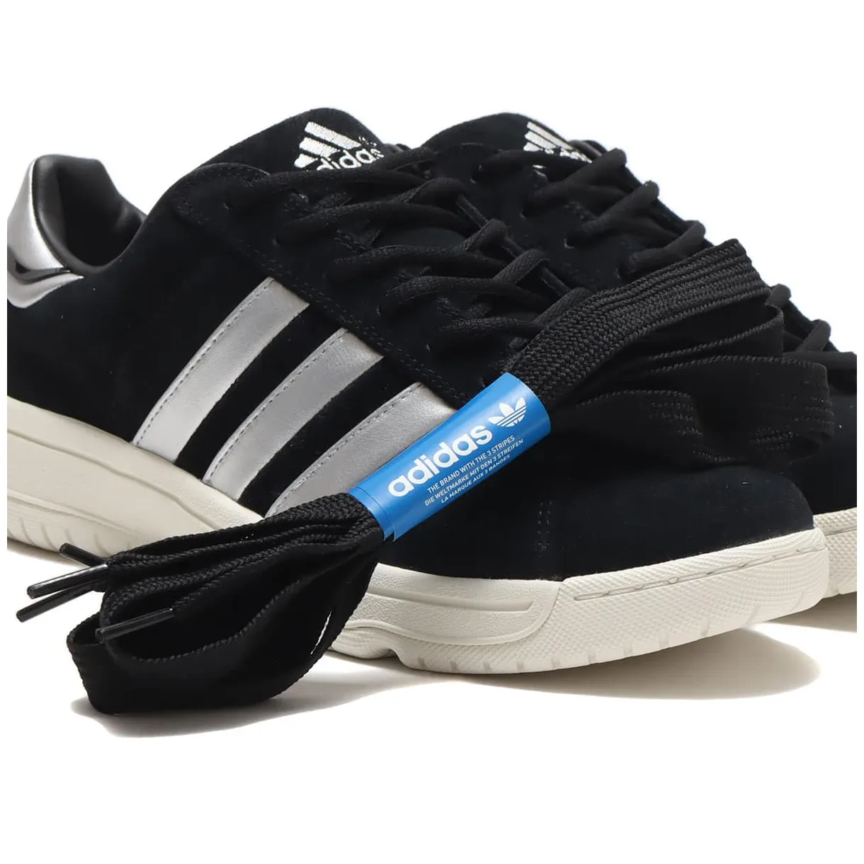 adidas CAMPUS SUPREME atmos CBLACK/SILVMT/OWHITE（アディダス キャンパス シュプリーム