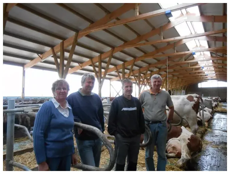 Porte ouverte le gaec des rosiers accueille la journée innov'action