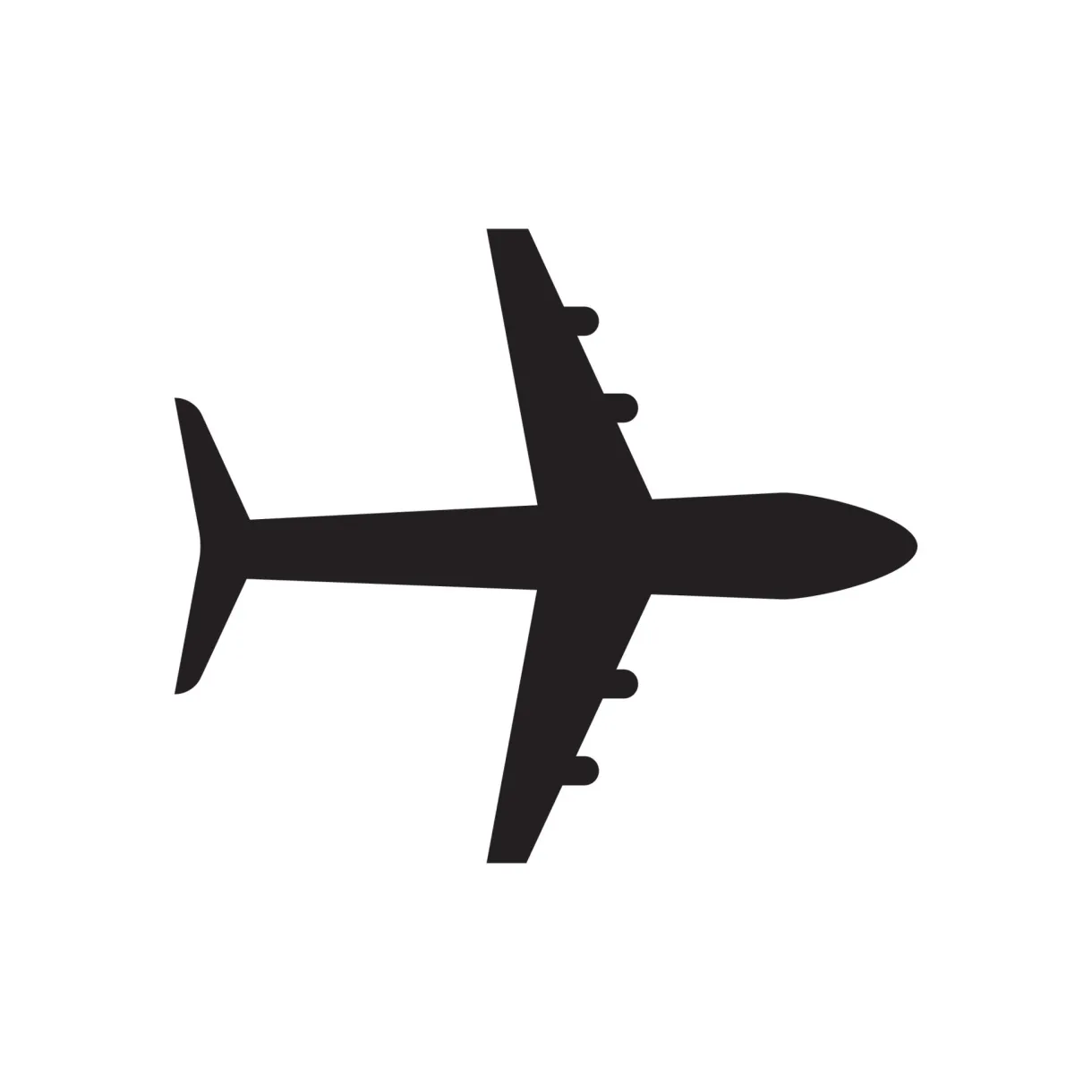 Airplane logo vector 13784030 vector art at vecteezy