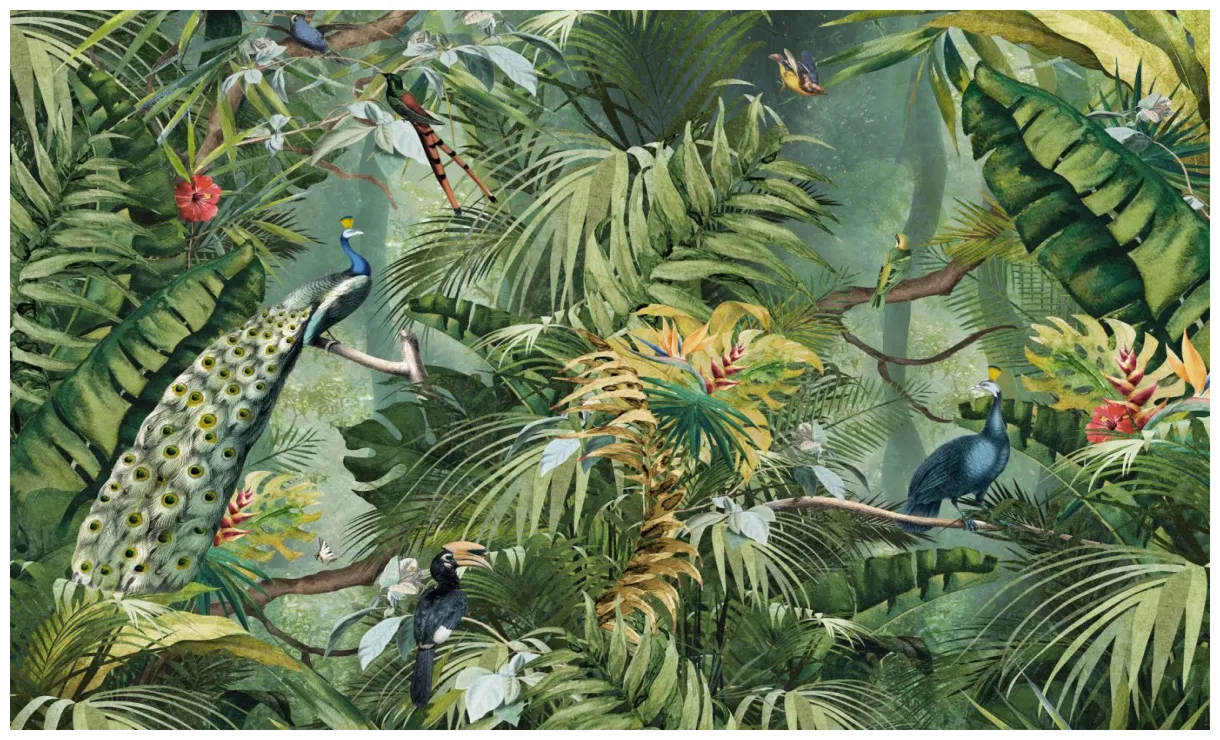 Tropisch behang mambo kyra stories on the wall