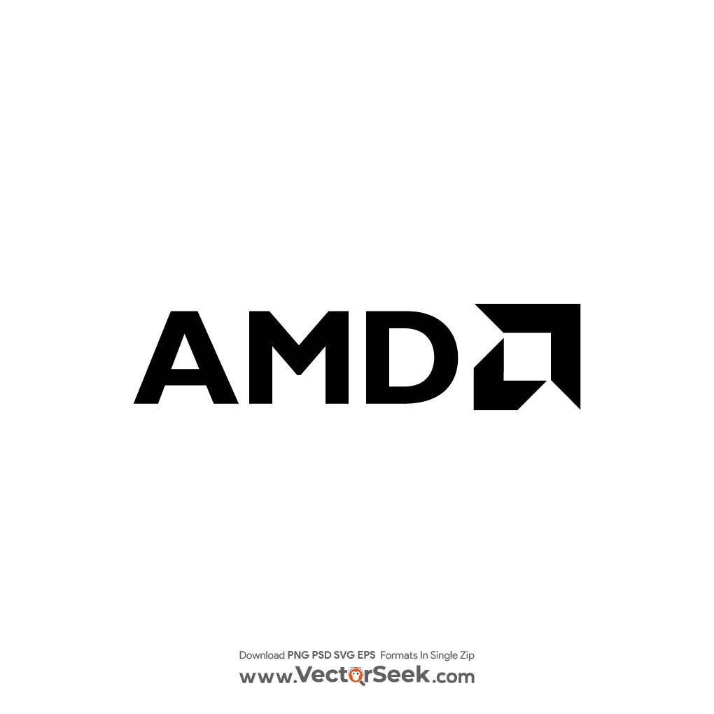 Amd logo in png svg vector format