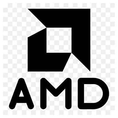 Amd icon free vector 19136430 vector art at vecteezy