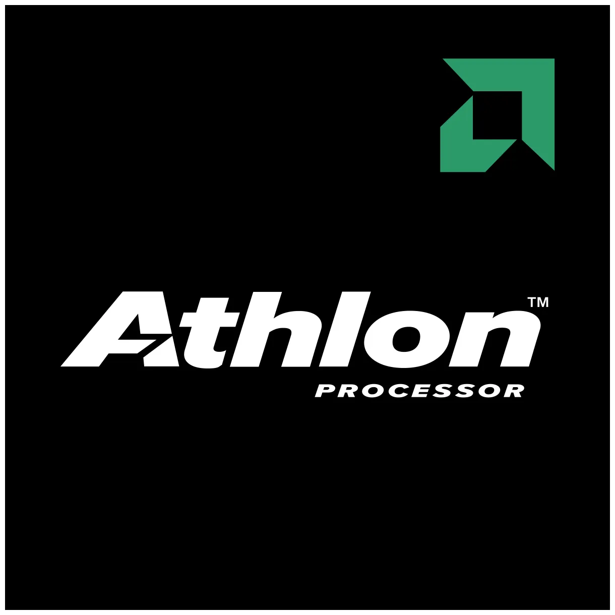 Amd athlon processor logo png transparent & svg vector freebie supply