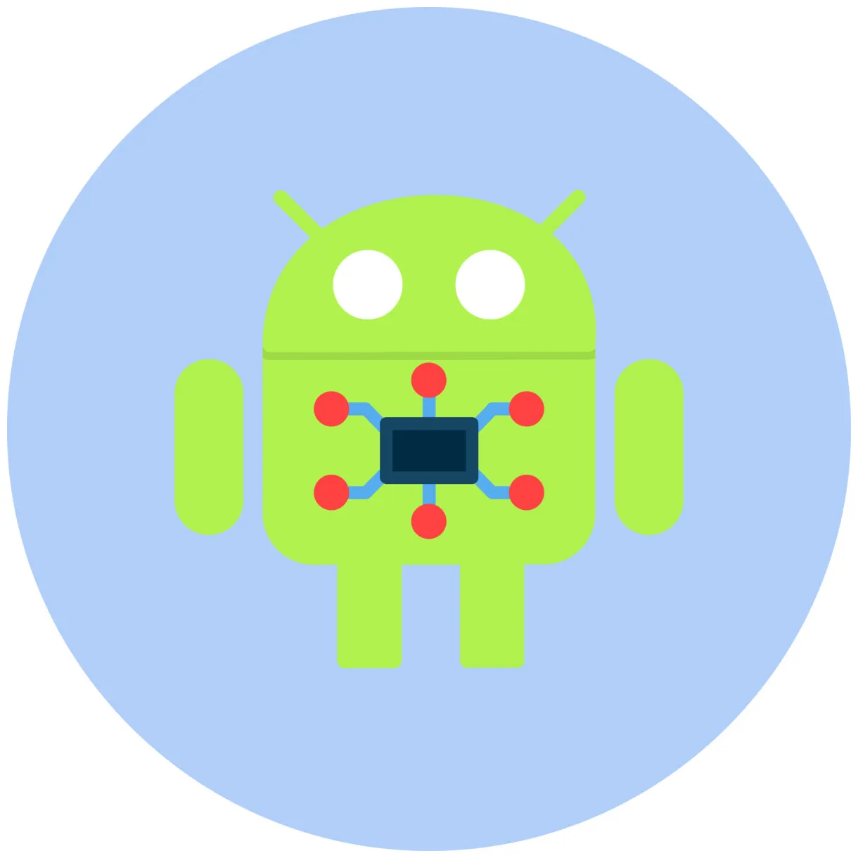 Android vector icon 16400250 vector art at vecteezy