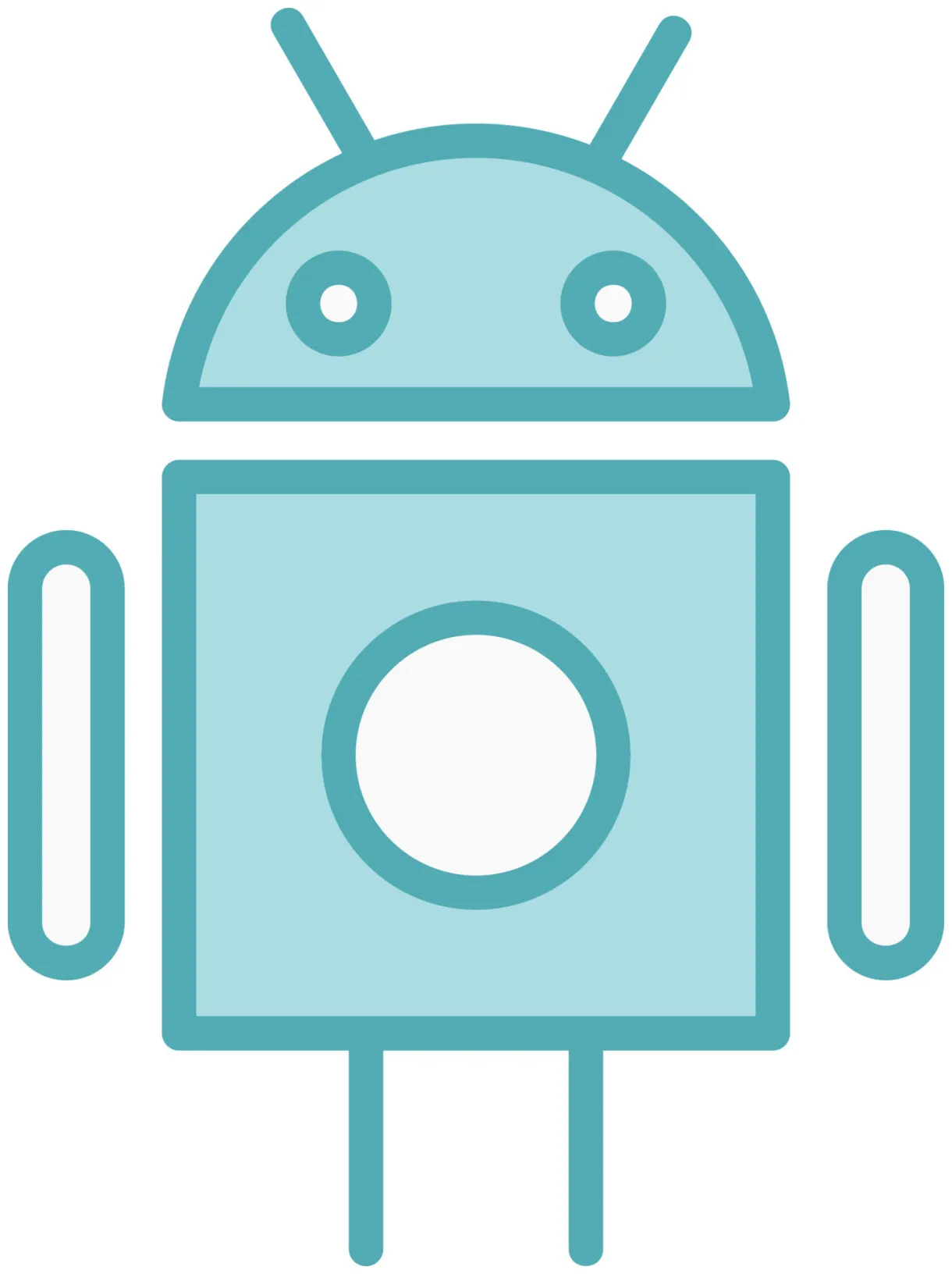 Android vector icon 16825614 vector art at vecteezy