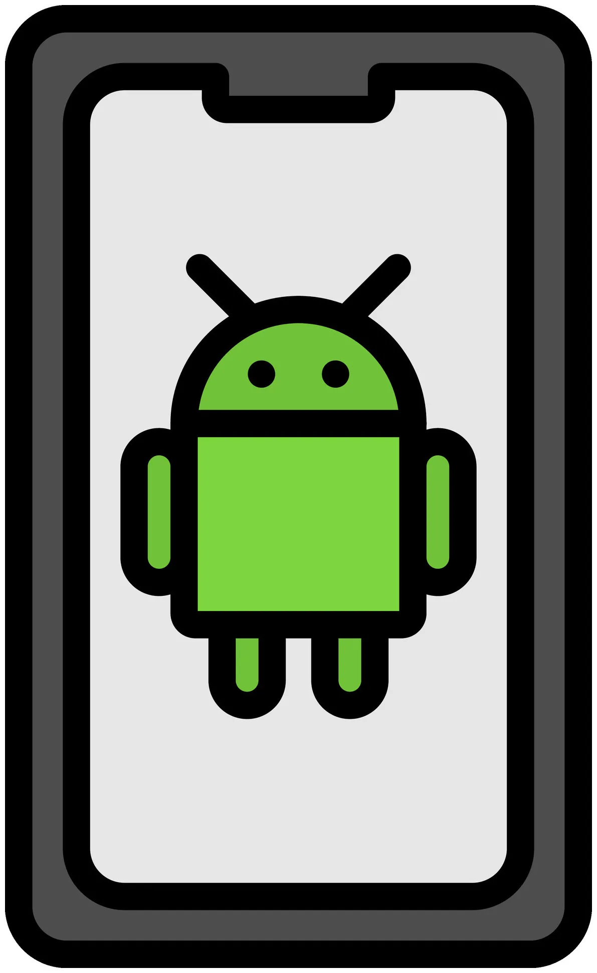 Android vector icon design 29087948 vector art at vecteezy