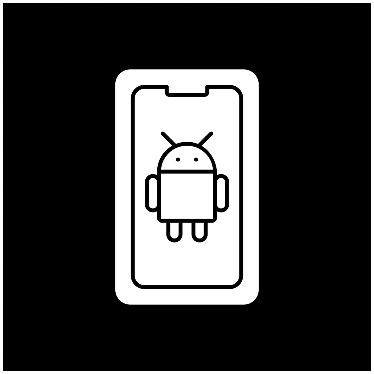 Android vector icon design 29420293 vector art at vecteezy printable coloring page