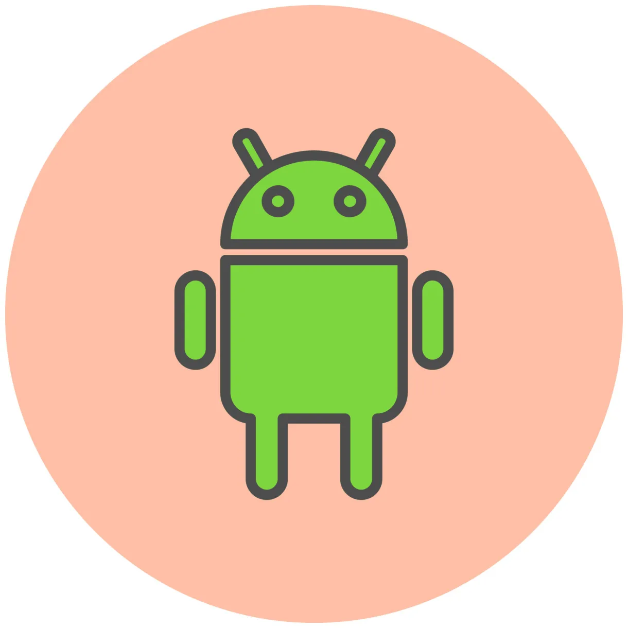 Android vector icon 16493514 vector art at vecteezy