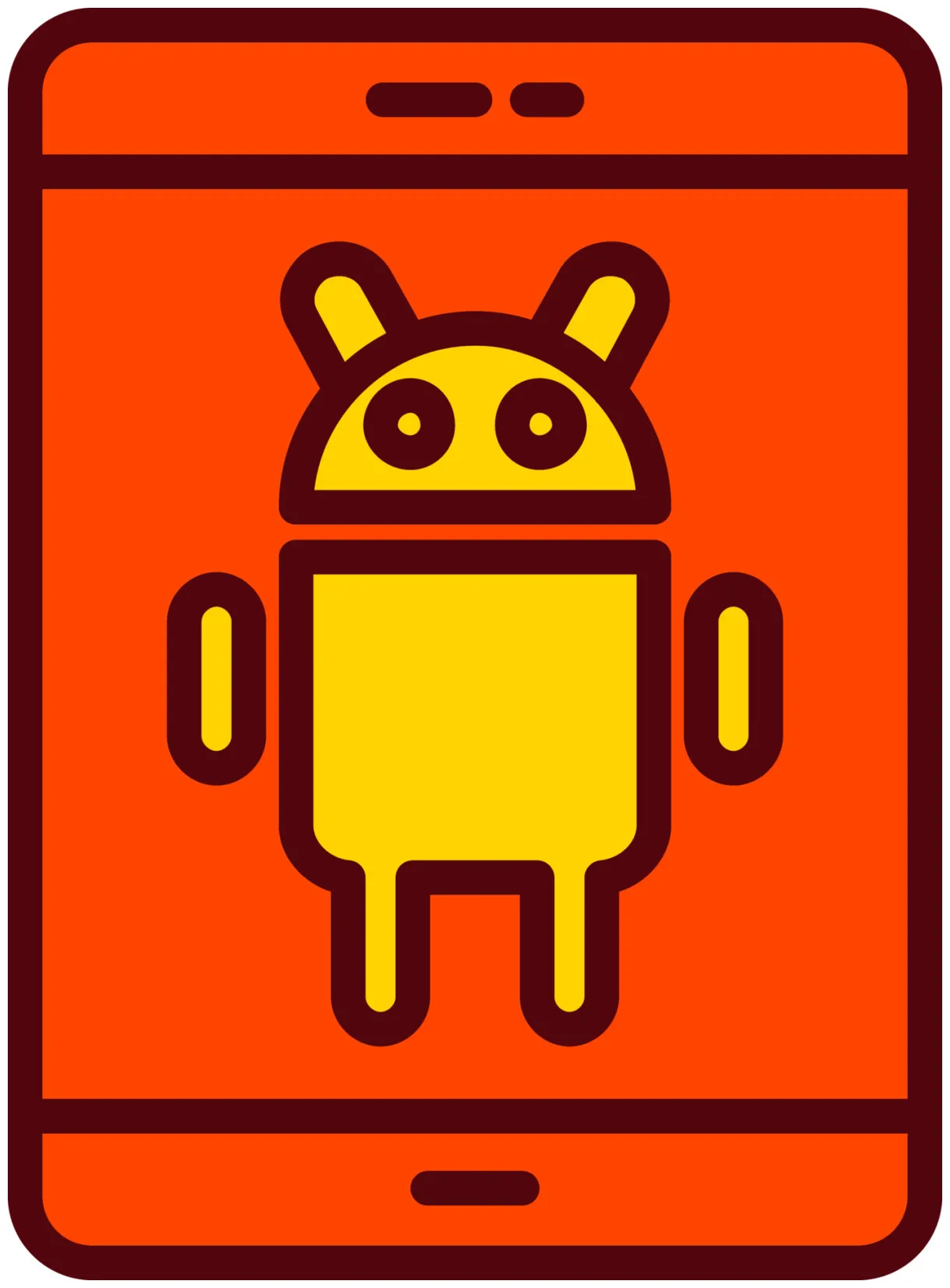 Android vector icon 16304300 vector art at vecteezy