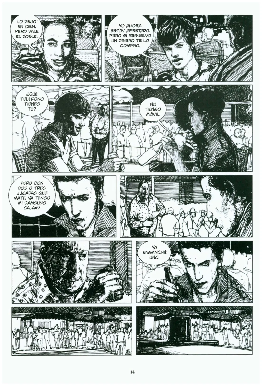 Galicia comic bim bom, historias de lucha