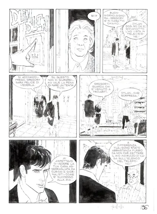 Maxi dylan dog old boy n. 23 2x g.pontrelli tavola catawiki