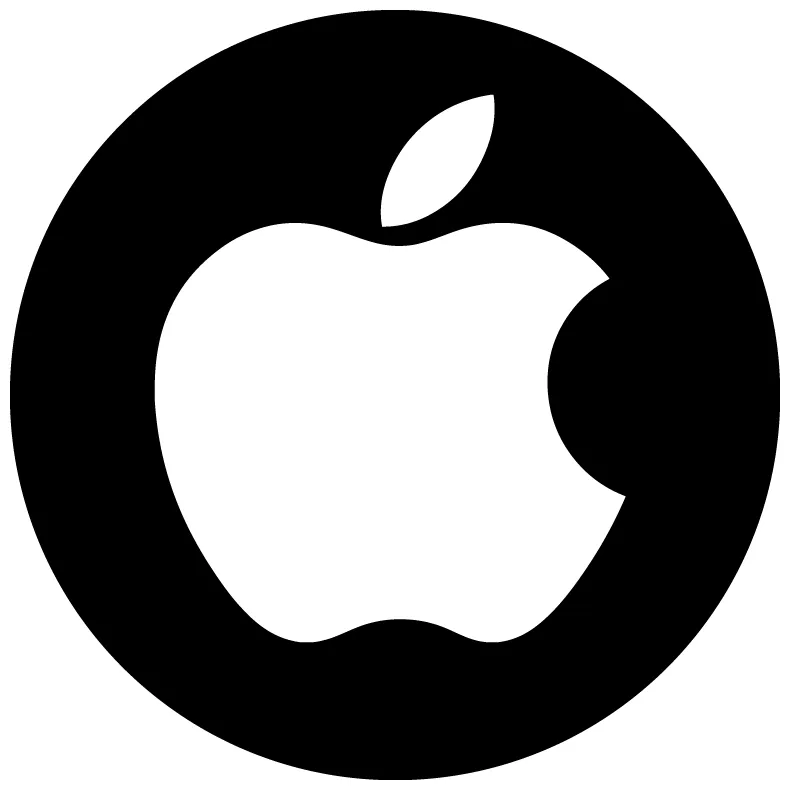 Apple logo PNG images free download