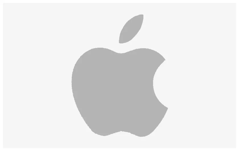 Apple logo transparent