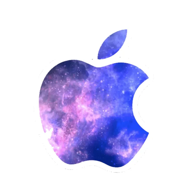 Apple logo transparent