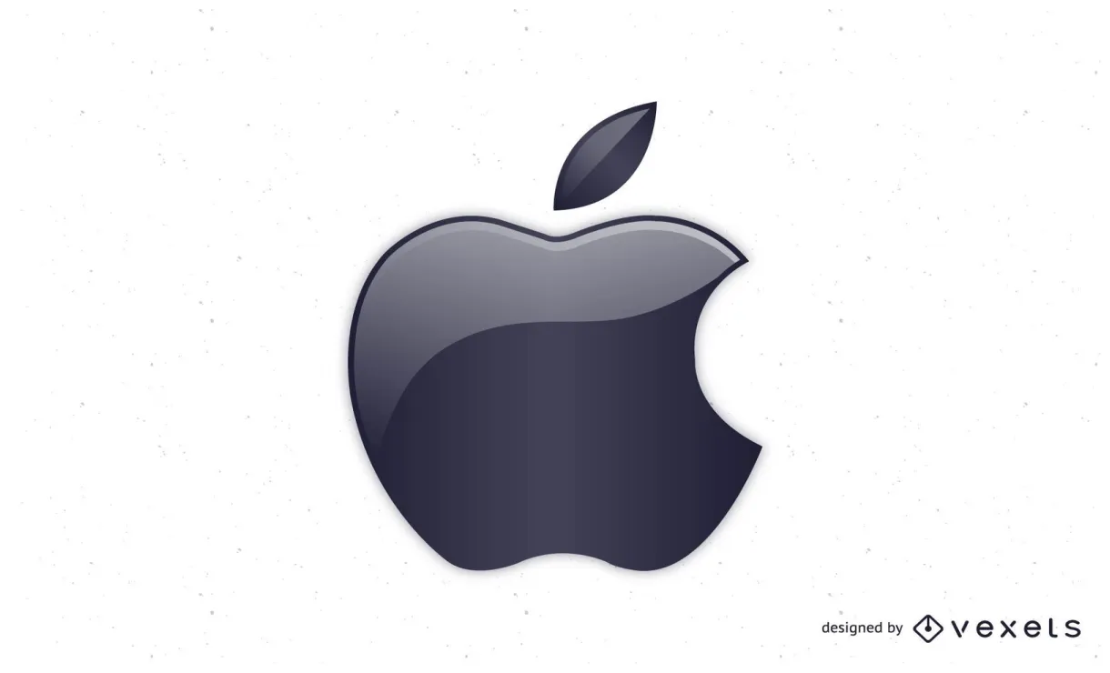 Apple glossy logo vector vector download
