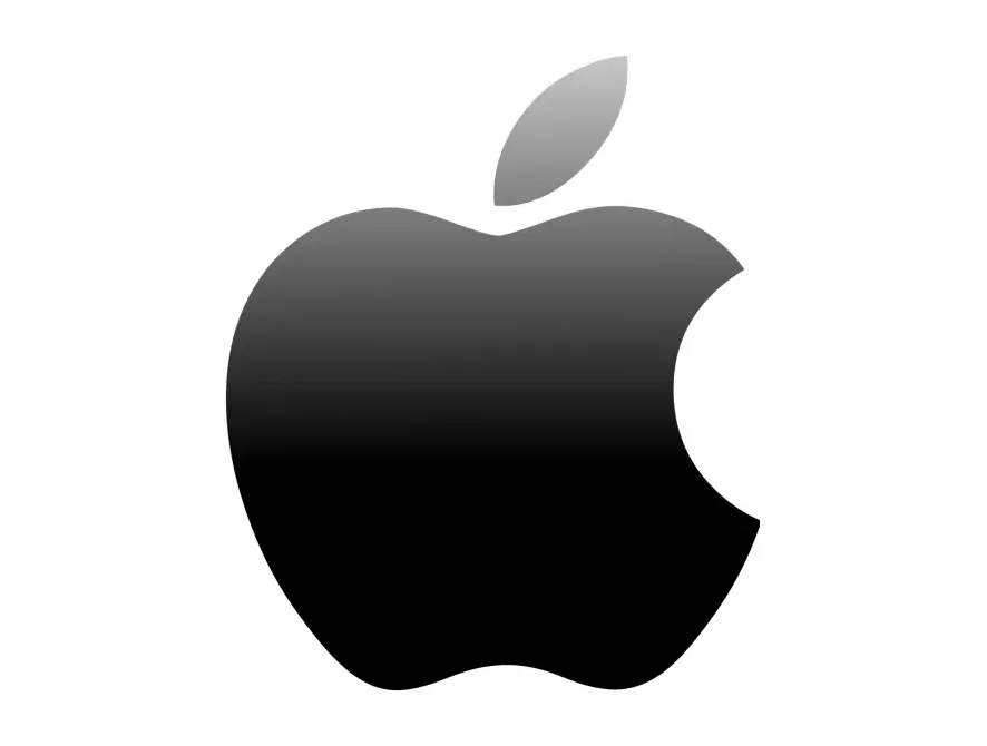 Apple black logo vector logowik