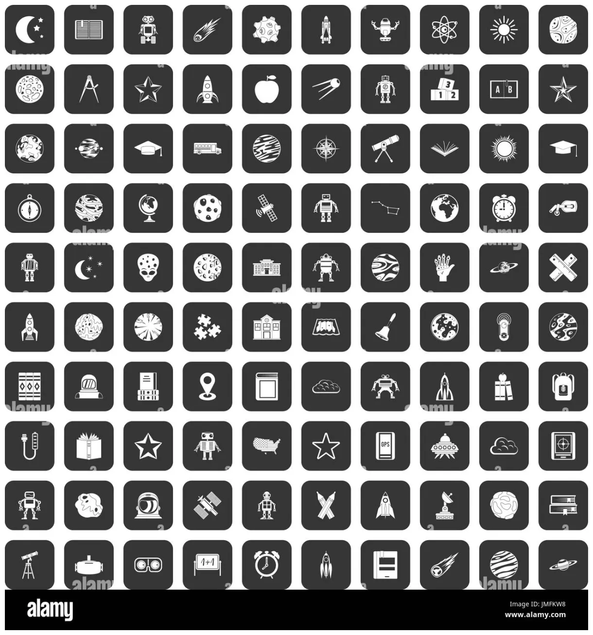 100 set black stock vector & art alamy