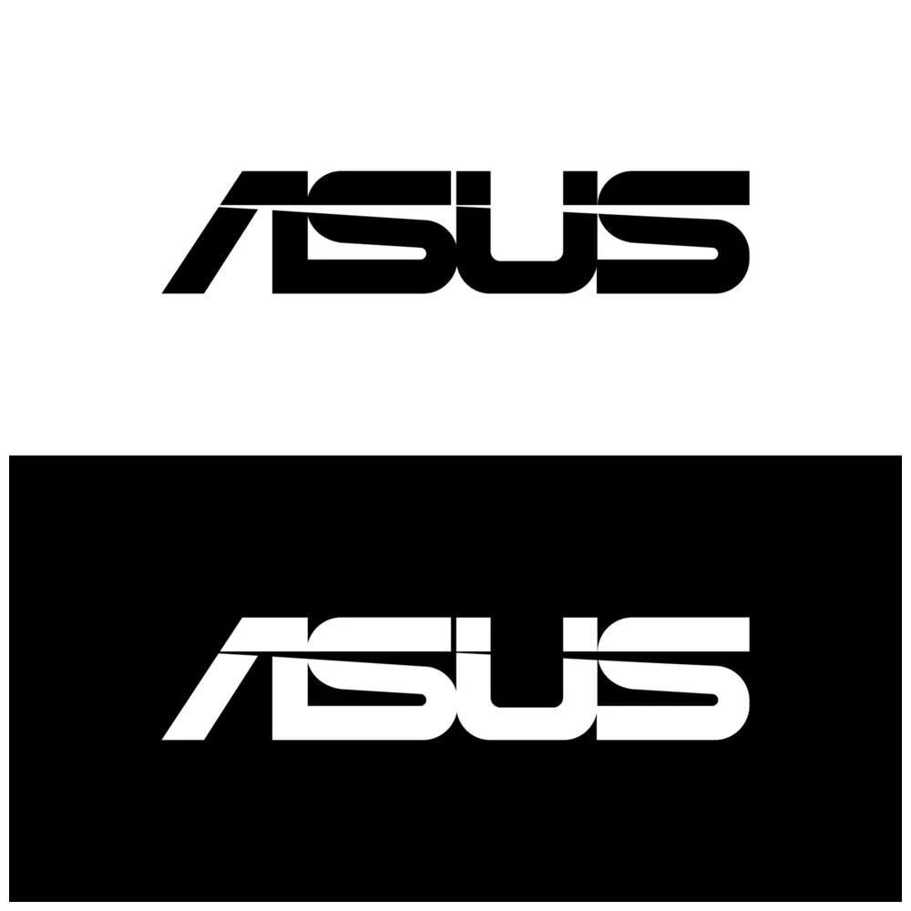 Asus logo black