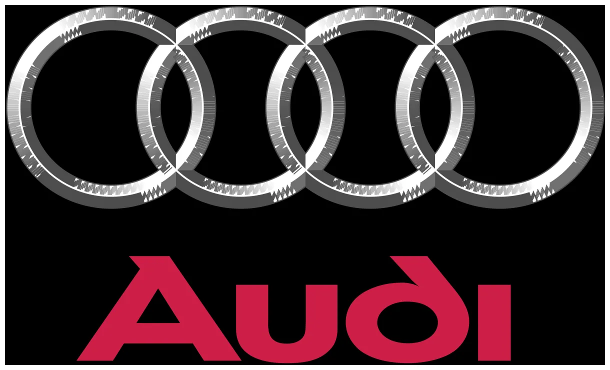 X audi logo