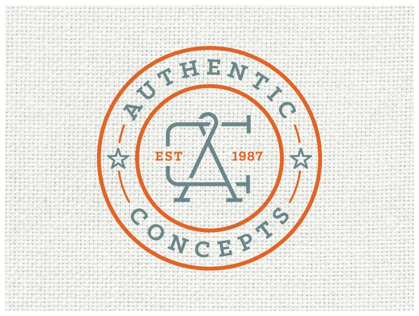 Authentic logo logodix