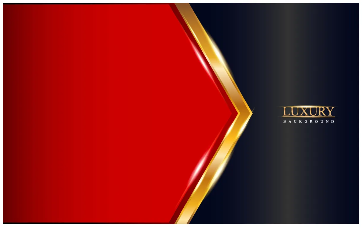 Luxury black red gold elegant geometric design 10838349