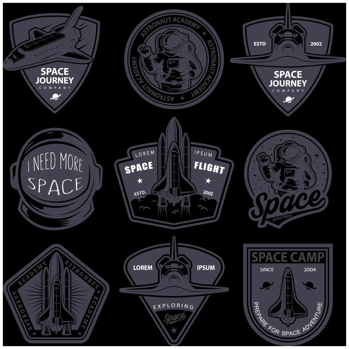 Badge logo vector at vectorified collection of badge logo vector