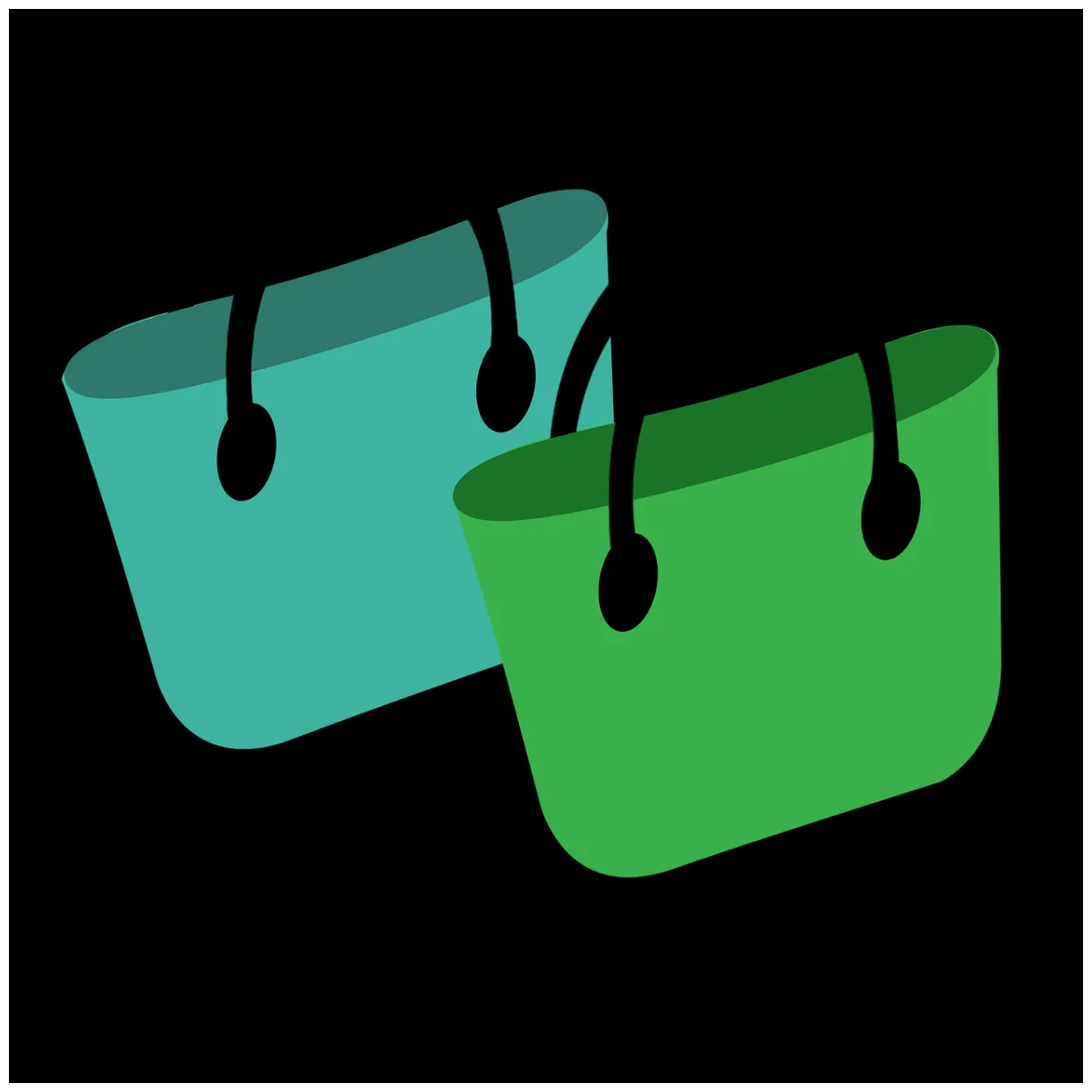 Download bag icon, vector bag icon, bag. royalty-free stock printable coloring page