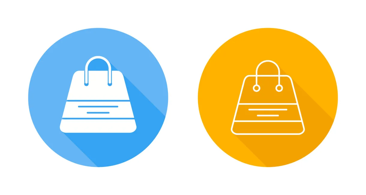 Bag vector icon 23941956 vector art at vecteezy