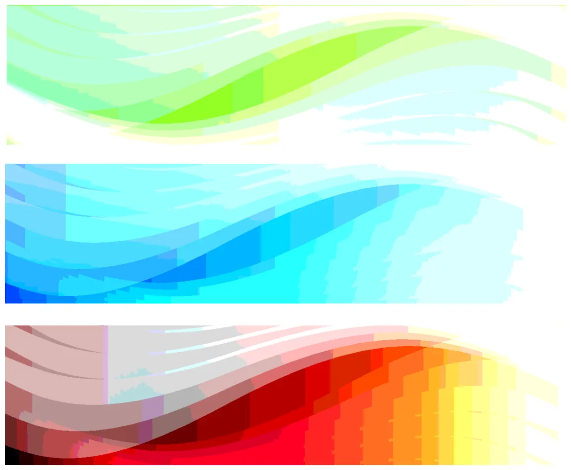 Vector banner set 5 freevectors