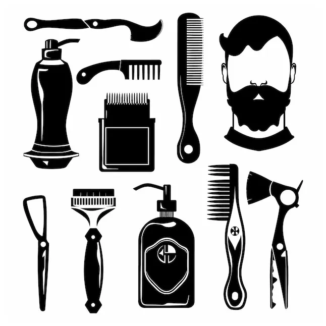 Premium vector set printable coloring page