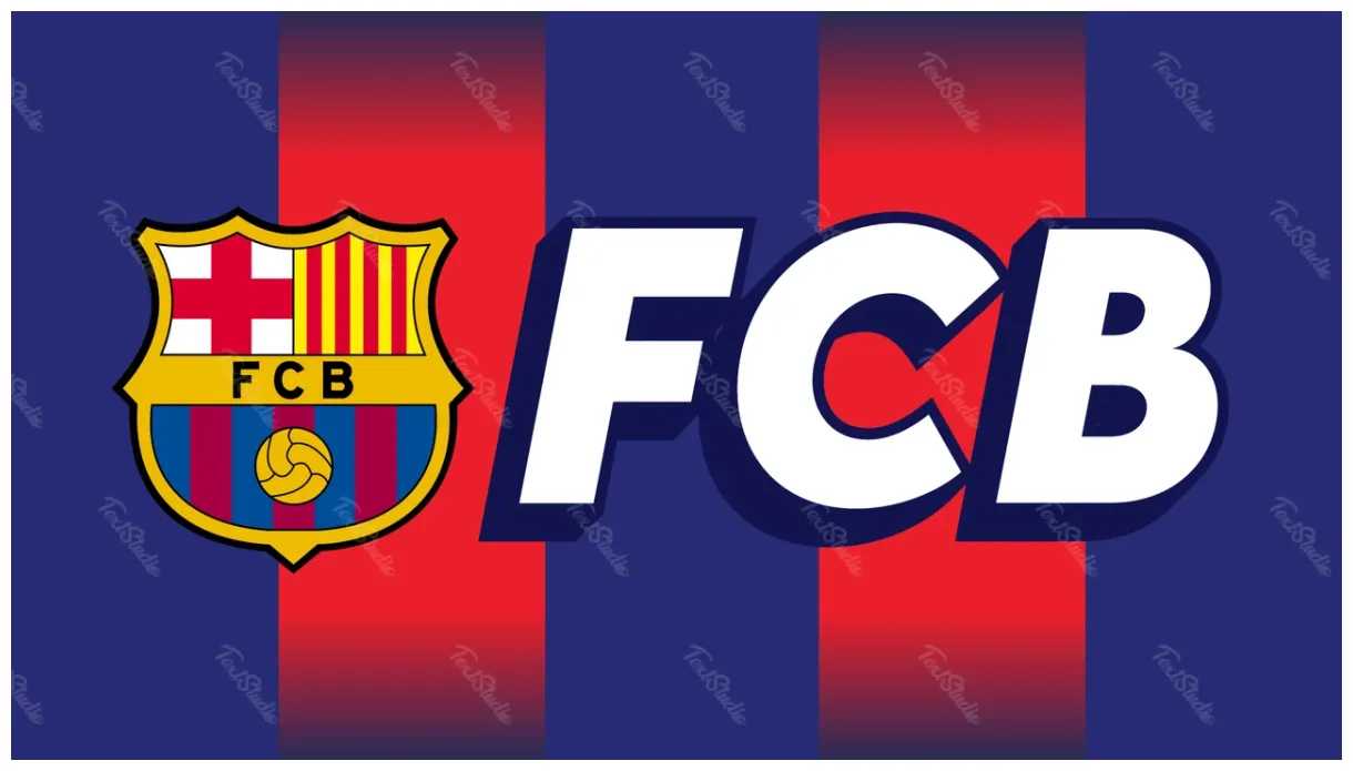 Fc barcelona logo vector file illustrator premium