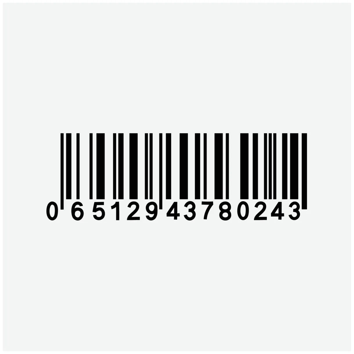 Sample barcode icon isolate on white . 12148267 vector art at