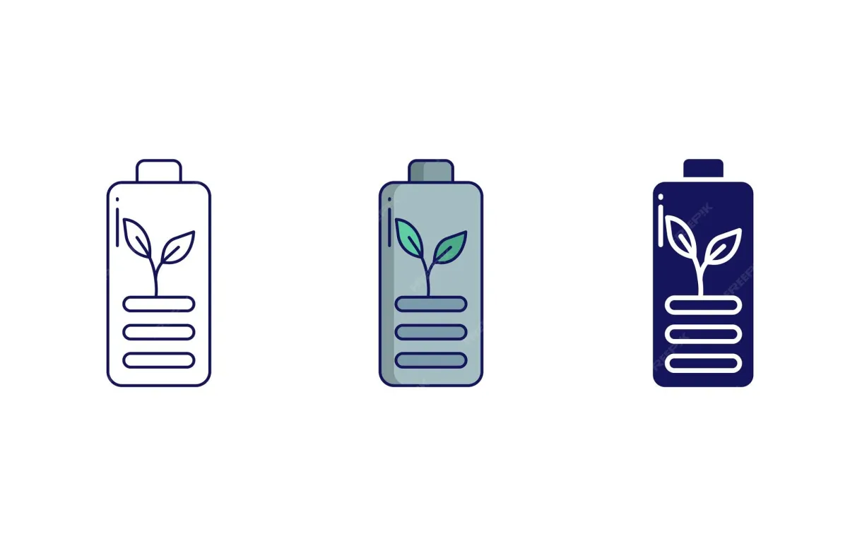 Premium vector battery vector icon