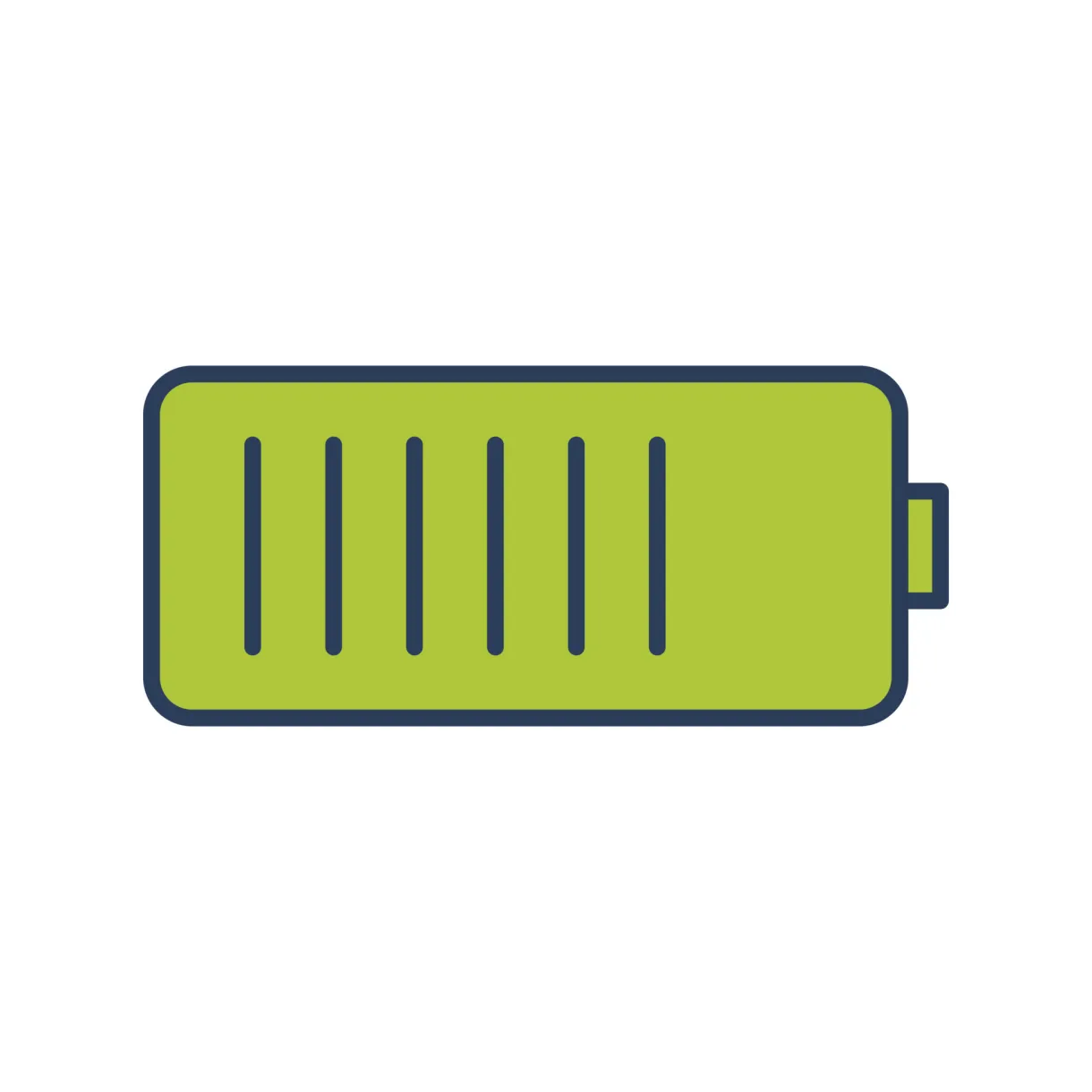 Battery vector icon 16612579 vector art at vecteezy