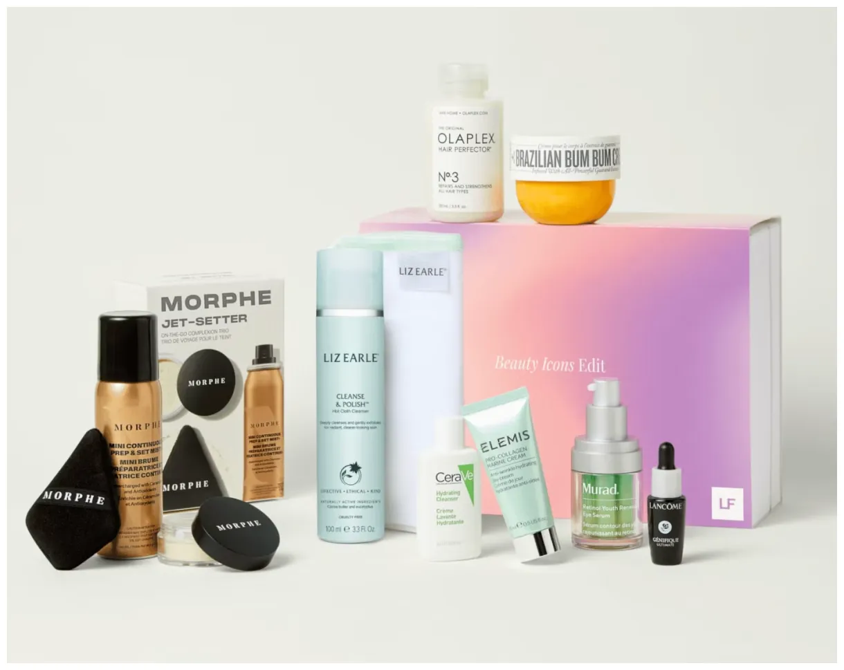 Lookfantastic the edit elemis, sol de janeiro