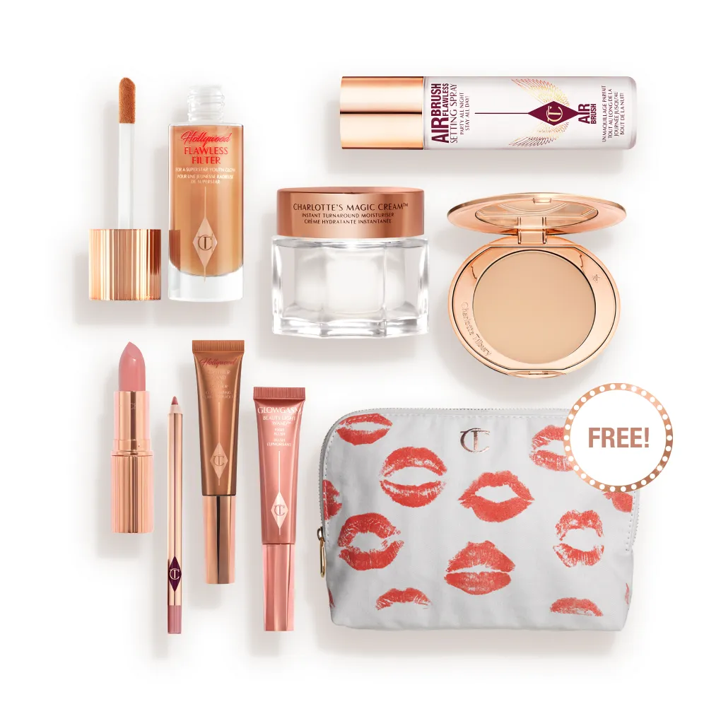 Charlotte's legendary 8-piece makeup kit charlotte tilbury