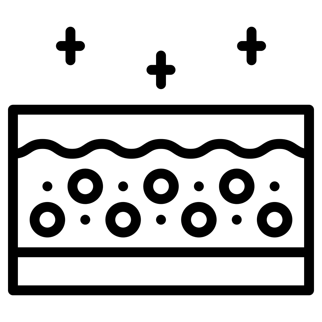 Skin, healthy, beauty, cosmetic, skincare, young, moist icon download printable coloring page