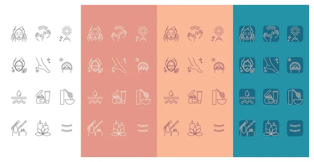 Premium vector vector set