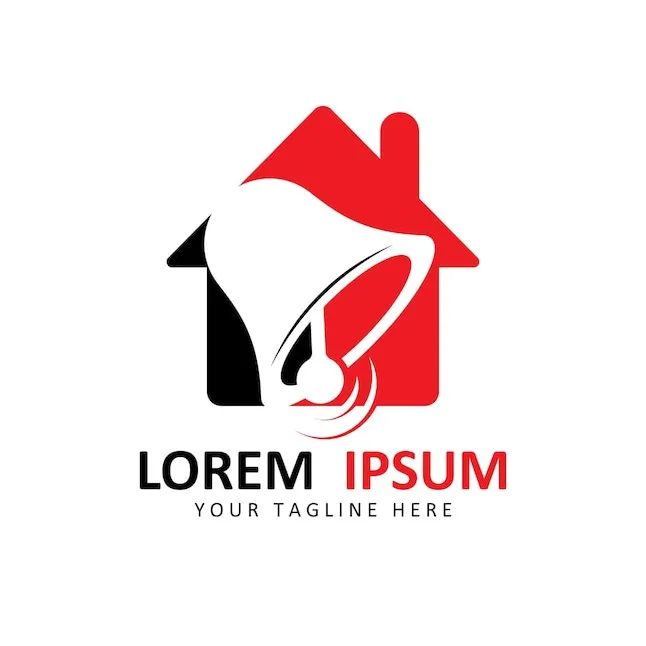 Premium vector bell logo vector icon illustration design template