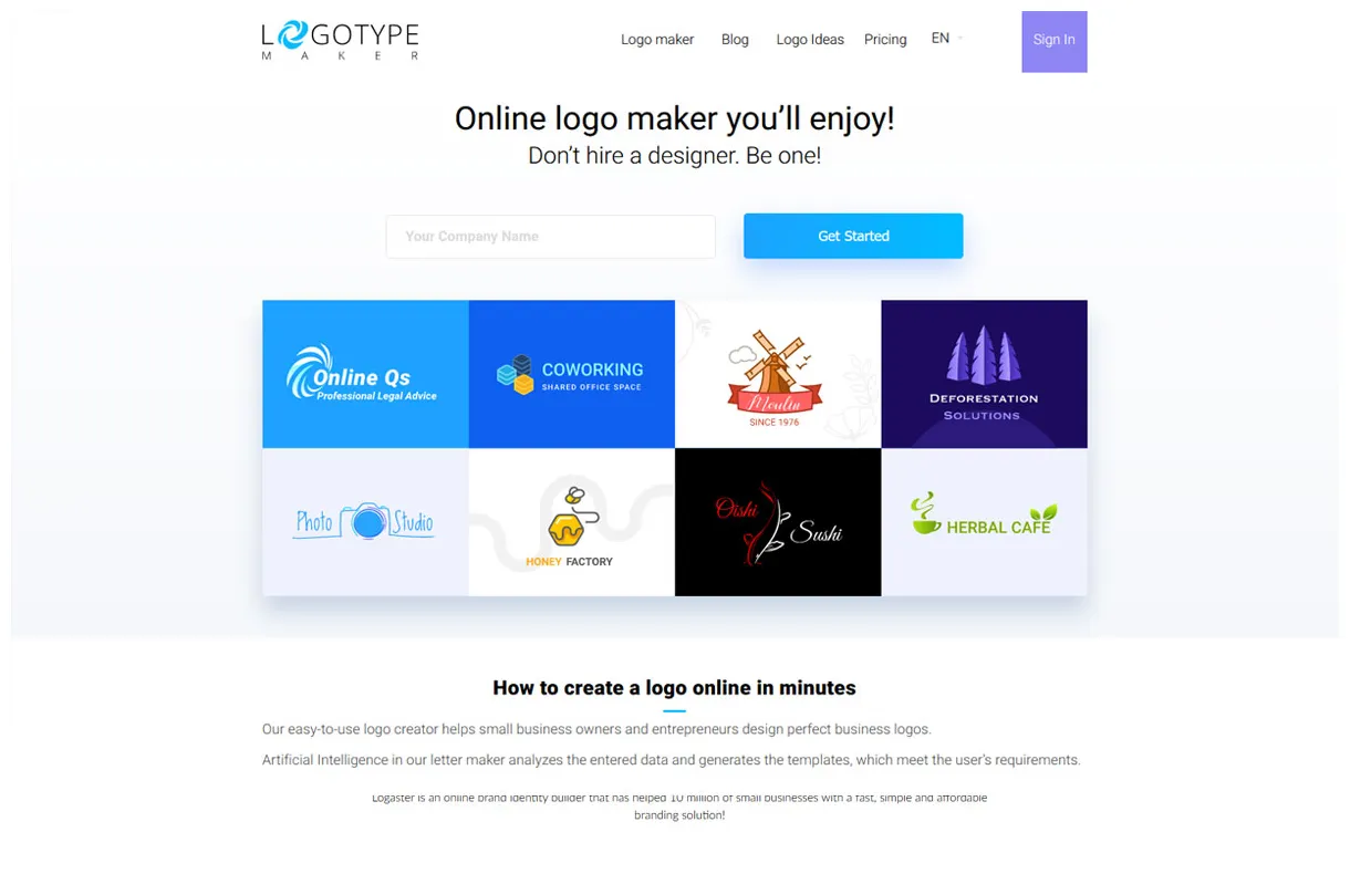 The best free online logo design websites