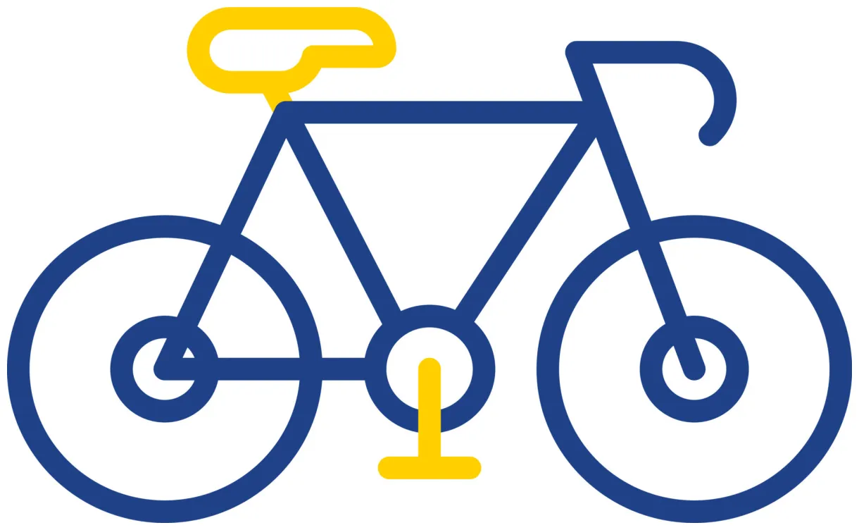 Bike vector icon design 16950557 vector art at vecteezy