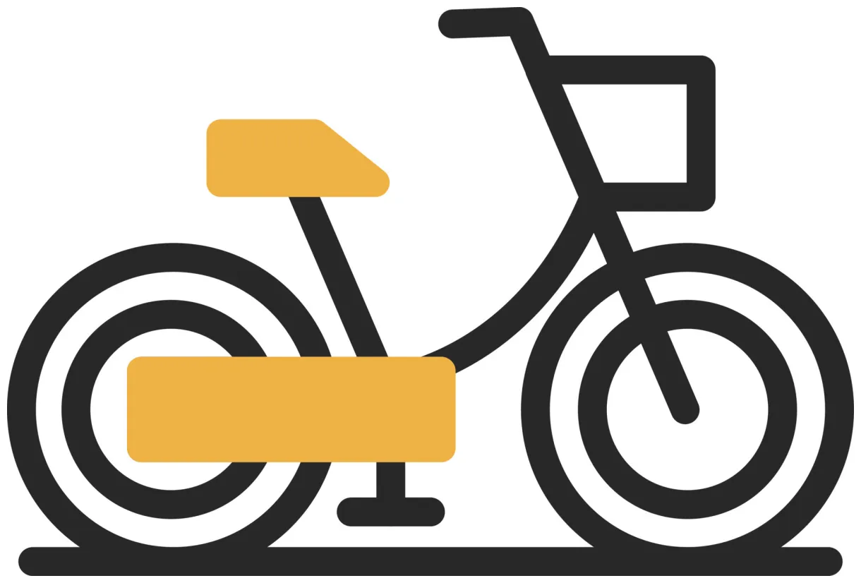Bike vector icon design 21247667 vector art at vecteezy