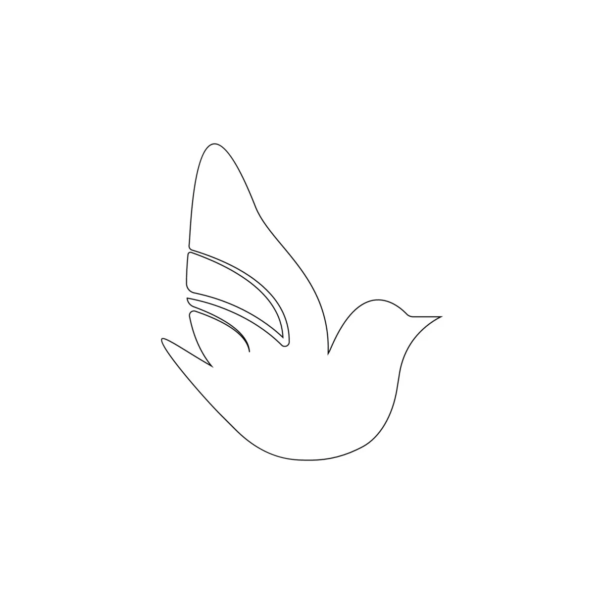 Bird icon illustration vector 13080374 vector art at vecteezy