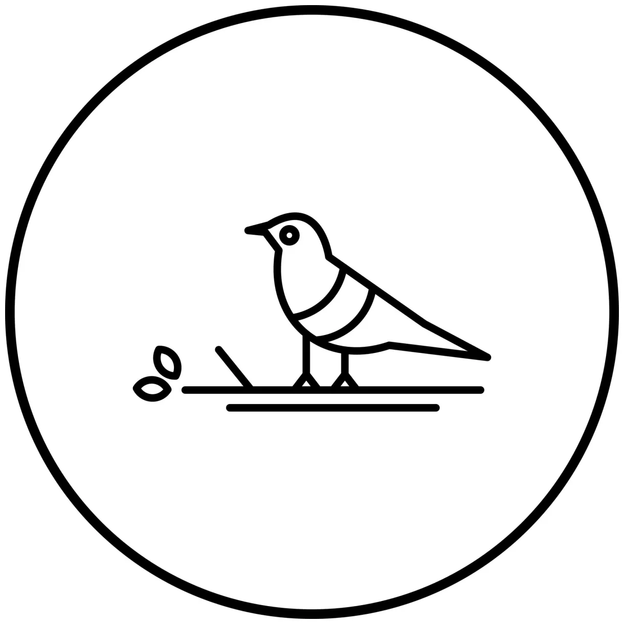 Bird vector icon 20687194 vector art at vecteezy