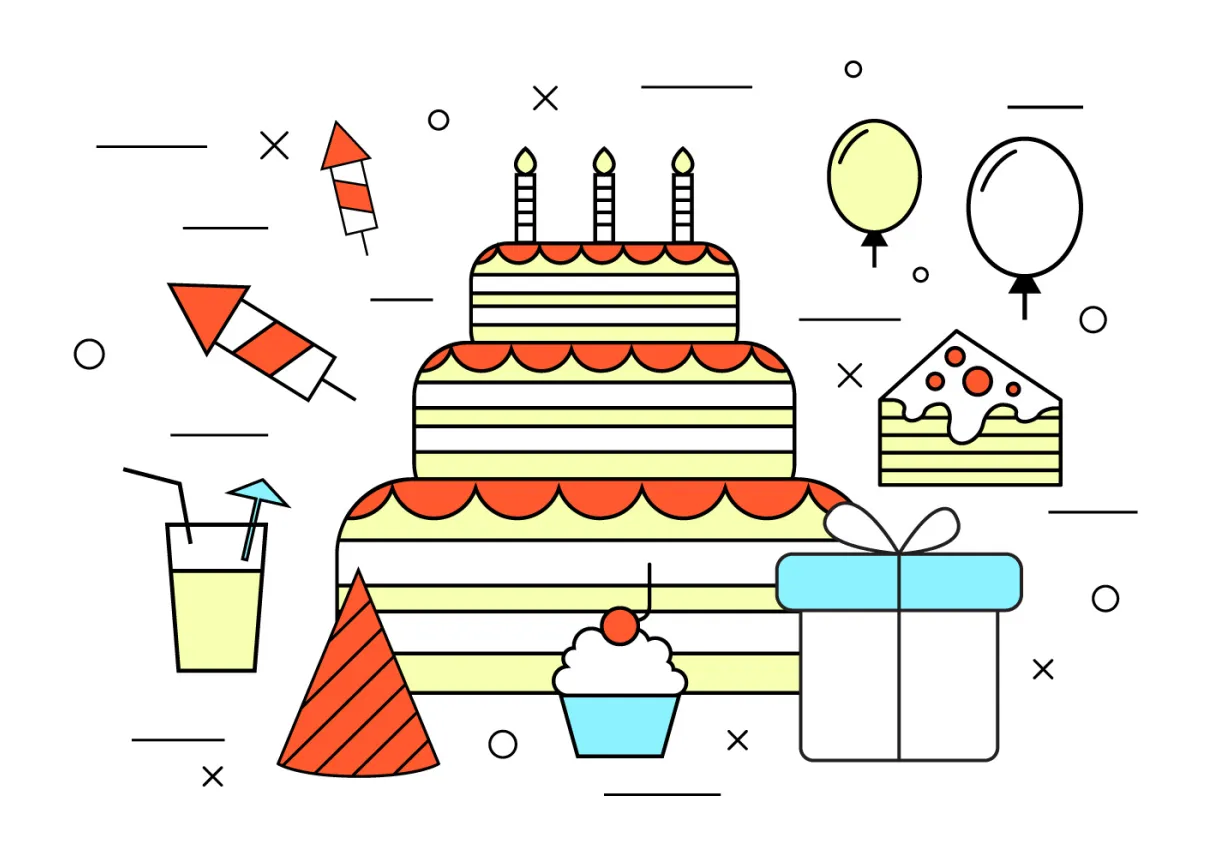 Birt ay vector icons 113687 vector art at vecteezy