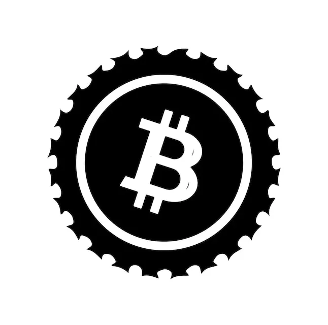 Premium vector bitcoin vector logo