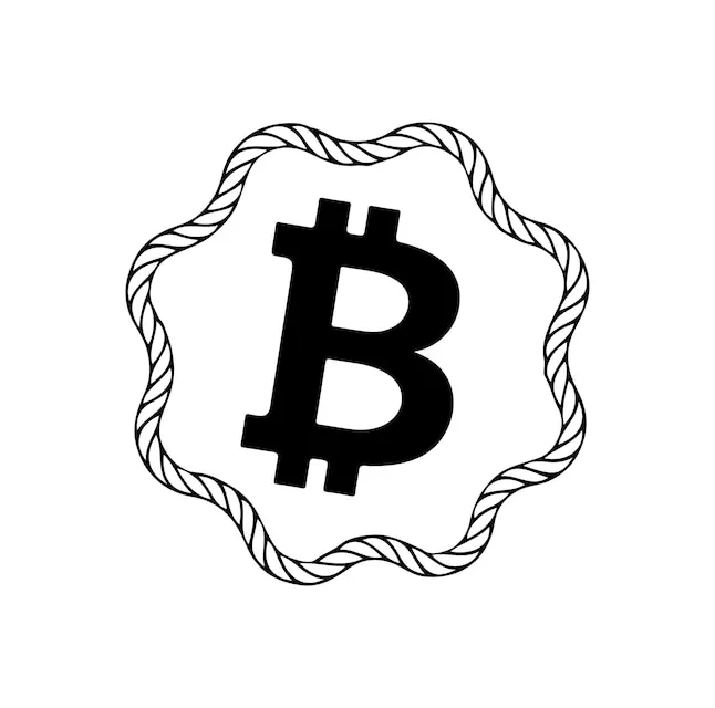 Premium vector bitcoin vector logo