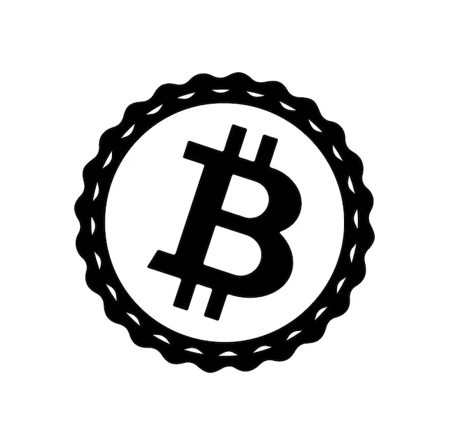 Premium vector bitcoin vector logo